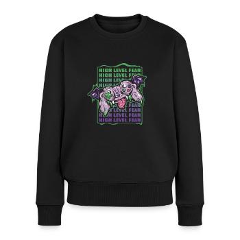 Costume de jeu d’Halloween de haute peur de haut niveau - Pull Premium bio Femme - noir - Devant - Julia (174cm)