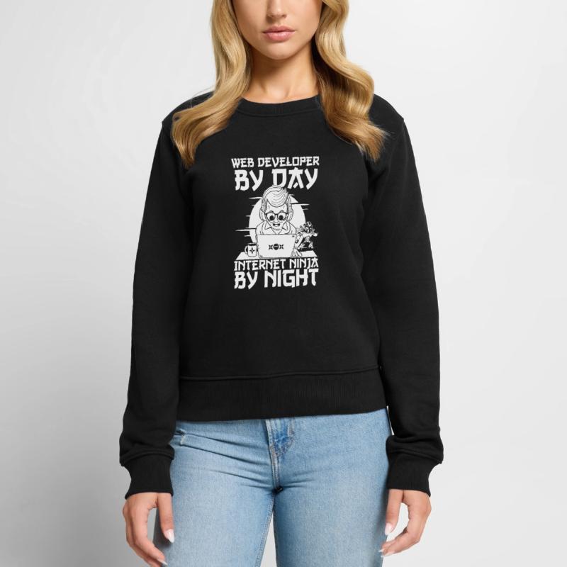 Web Entwickler Webdeveloper Web-Entwickler Frauen Premium Bio Pullover