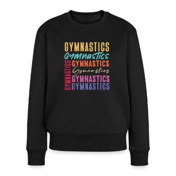 Acrobat Gymnastics Gymnastics Tumbling - Women's Premium Organic Jumper - black - Front - Julia (174cm)