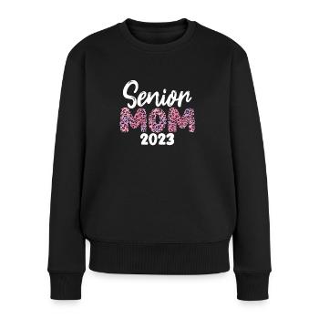 Mère âgée 2023 - Pull Premium bio Femme - noir - Devant - Julia (174cm)