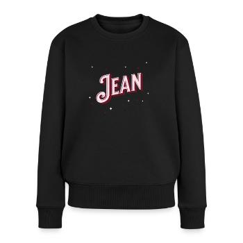 Jean name personalized - Women's Premium Organic Jumper - black - Front - Julia (174cm)