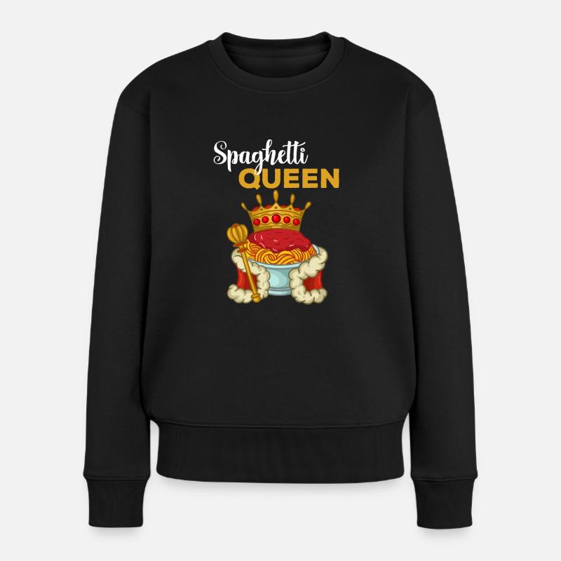 Reine Spghetti - Pull Premium bio Femme - noir