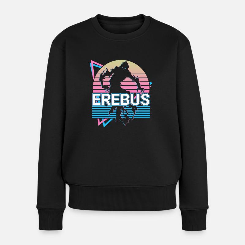 Erebus Griechischer Gott Antike griechische Mythol - Frauen Premium Bio Pullover - Schwarz