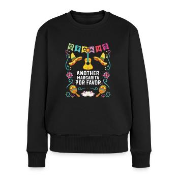 Another Margarita Por Favor Margarita Drinker - Women's Premium Organic Jumper - black - Front - Julia (174cm)