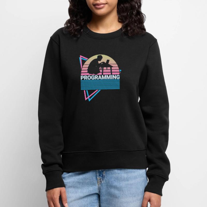 Programming Programmer Retro Women's Premium Organic Jumper