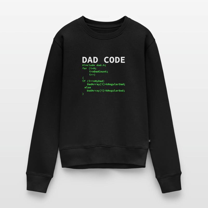 Développeur Coder Programmeur Papa Pull Premium bio Femme
