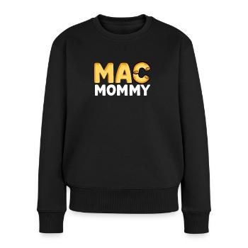 Mac Mama - Pull Premium bio Femme - noir - Devant - Julia (174cm)