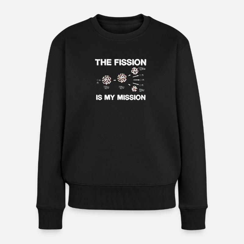 Centrale nucléaire Énergie nucléaire Energies renouvelables - Pull Premium bio Femme - noir