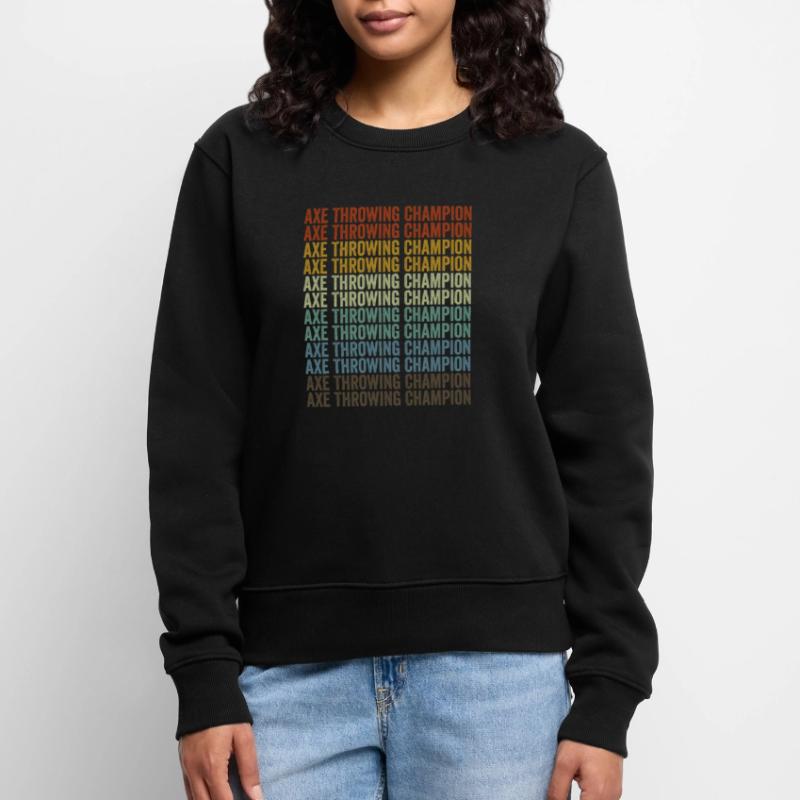 Axe Throwing Masters Axe Throwing Hatchets Throwing Women's Premium Organic Jumper