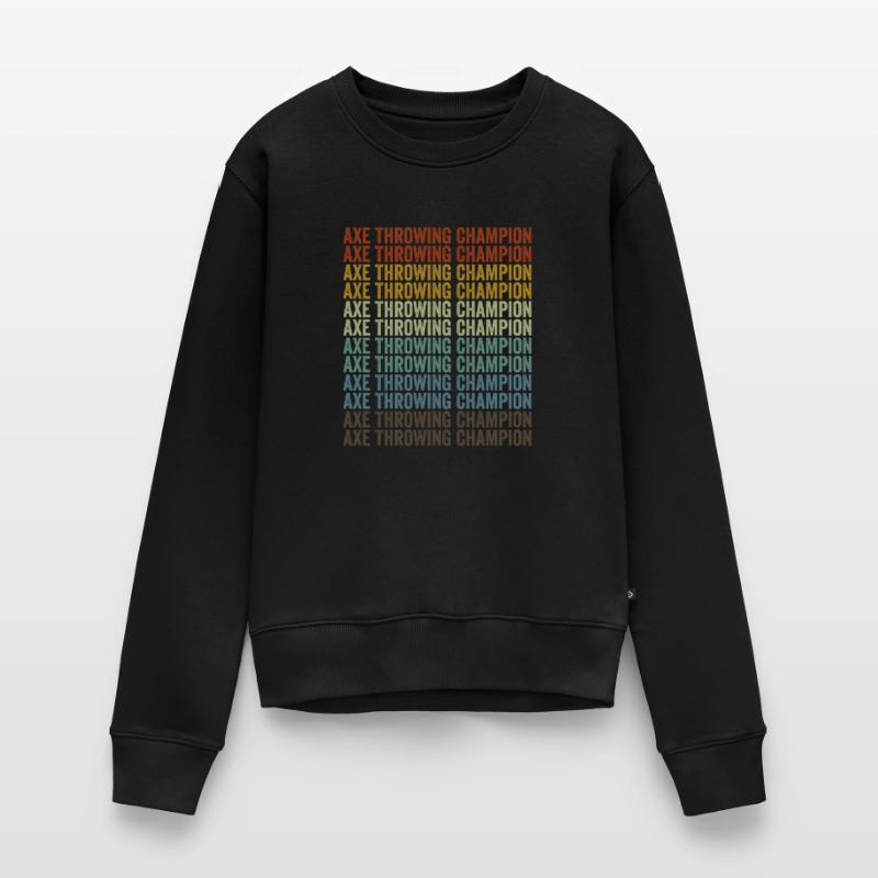 Axe Throwing Masters Axe Throwing Hatchets Throwing Women's Premium Organic Jumper