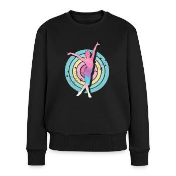 Gymnastique | Gymnastique Gymnastique Filles Femmes - Pull Premium bio Femme - noir - Devant - Julia (174cm)