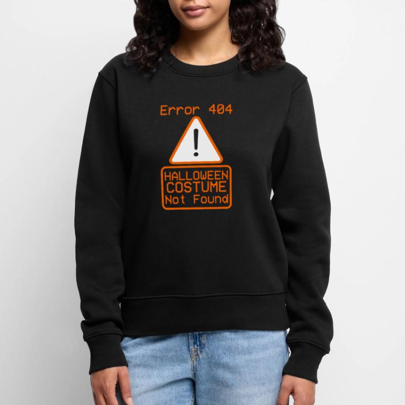 Error 404 Costume Not Found Halloween Coding Women's Premium Organic Jumper