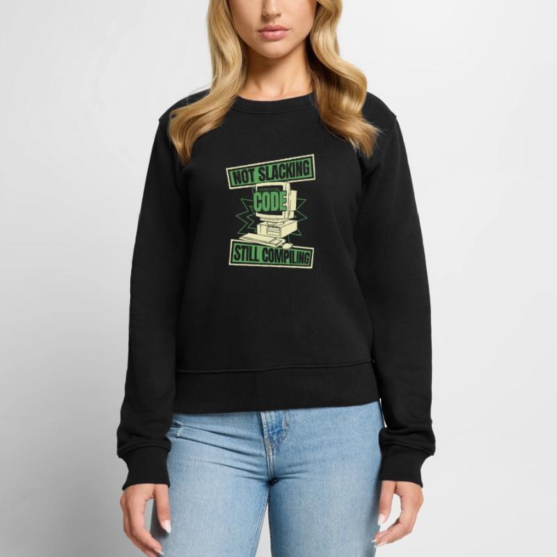 Developer Coder Programmer Slacken Women's Premium Organic Jumper