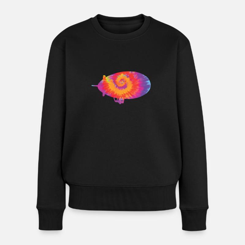 Zeppelin - Frauen Premium Bio Pullover - Schwarz