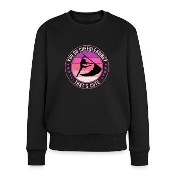 Color Guard Colorguard Farbwächter - Frauen Premium Bio Pullover - Schwarz - Vorne - Julia (174cm)