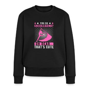 Color Guard Colorguard Farbwächter - Frauen Premium Bio Pullover - Schwarz - Vorne - Julia (174cm)