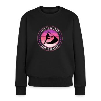 Color Guard Colorguard Farbwächter - Frauen Premium Bio Pullover - Schwarz - Vorne - Julia (174cm)