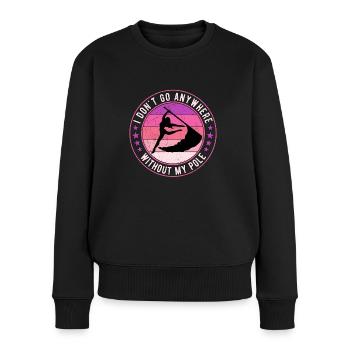 Color Guard Colorguard Farbwächter - Frauen Premium Bio Pullover - Schwarz - Vorne - Julia (174cm)