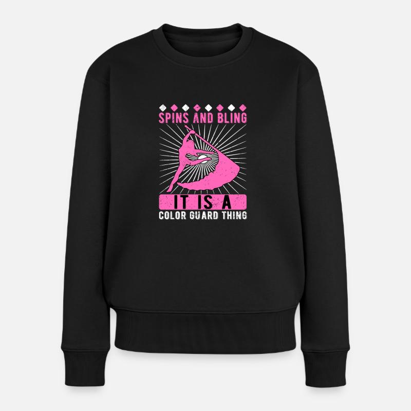 Color Guard Colorguard Farbwächter - Frauen Premium Bio Pullover - Schwarz