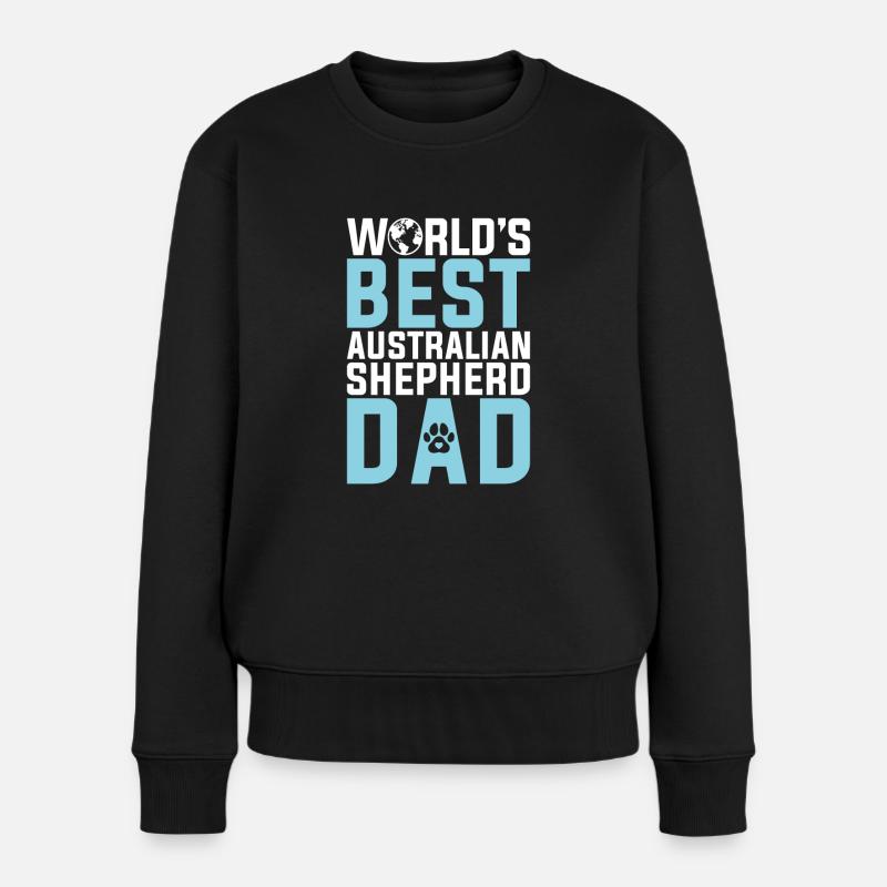 Cadeaux de berger australien - Pull Premium bio Femme - noir