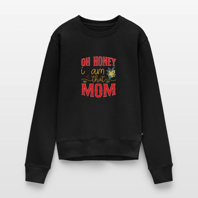 Mama Mutter Mom Muttertag - Muttertagsdesign Frauen Premium Bio Pullover