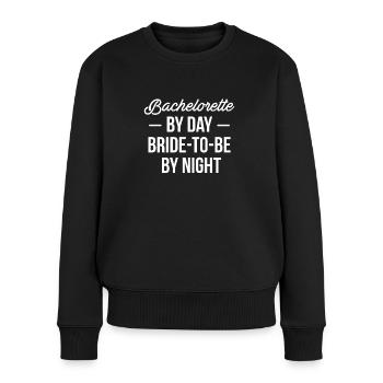 Bachelorette By Day Bride To Be By Night - Pull Premium bio Femme - noir - Devant - Julia (174cm)