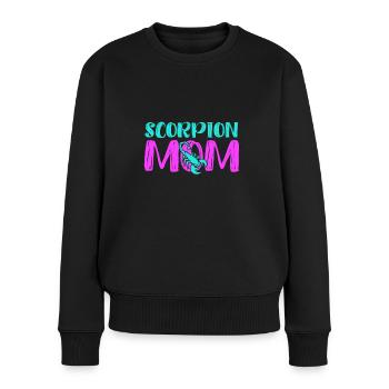 Scorpion - Frauen Premium Bio Pullover - Schwarz - Vorne - Julia (174cm)