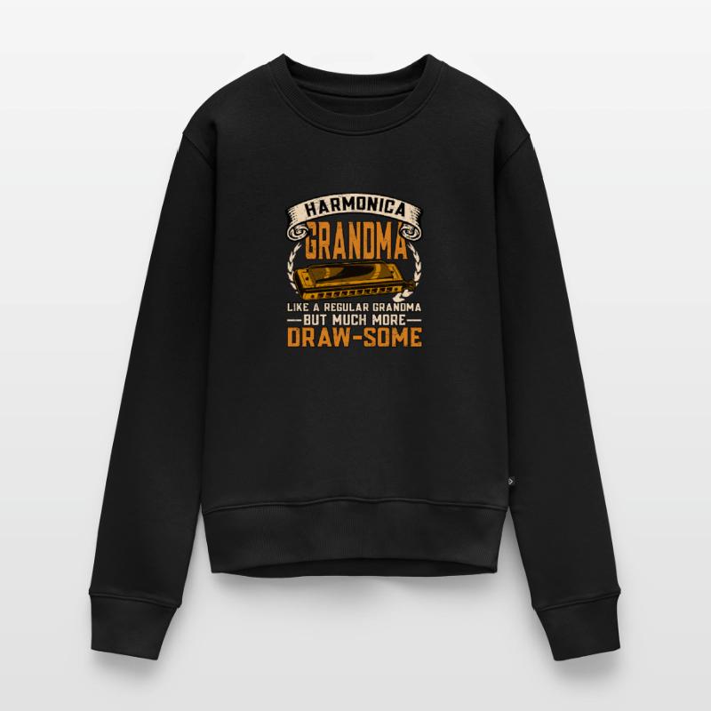 Harmonica harmonica player Women's Premium Organic Jumper