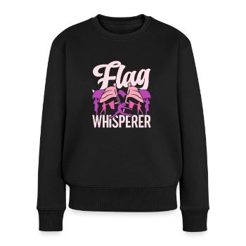 Color Guard Color Guardian Flag Whisperer - Women's Premium Organic Jumper - black - Front - Julia (174cm)