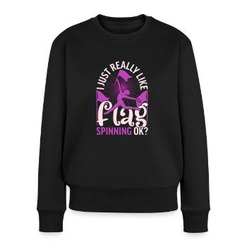 Color Guard Color Guardian - Pull Premium bio Femme - noir - Devant - Julia (174cm)