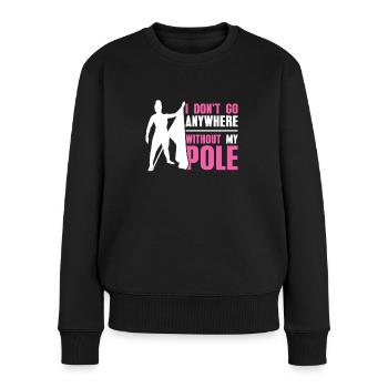 Color Guard Color Guardian - Pull Premium bio Femme - noir - Devant - Julia (174cm)