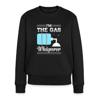 Anästhesist Anästhesie Anästhesiologie Anästhesist - Frauen Premium Bio Pullover - Schwarz - Vorne - Julia (174cm)