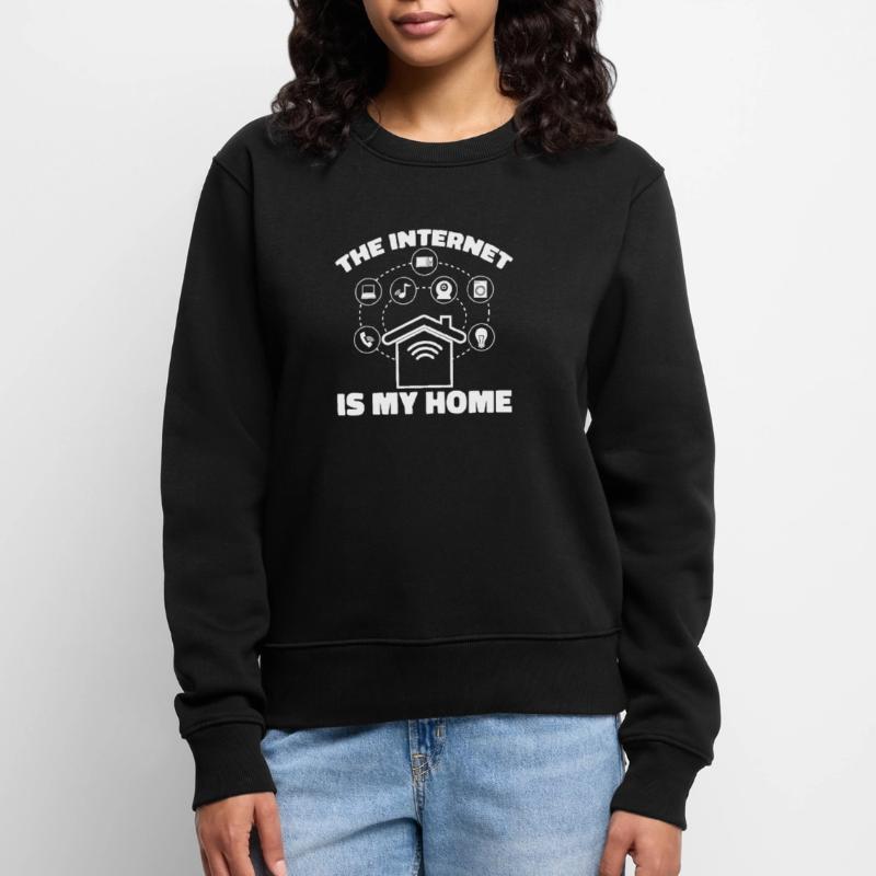 Web Entwickler Webdeveloper Internet Frauen Premium Bio Pullover