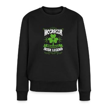 Mc Gregor Original Irish legend - Women's Premium Organic Jumper - black - Front - Julia (174cm)