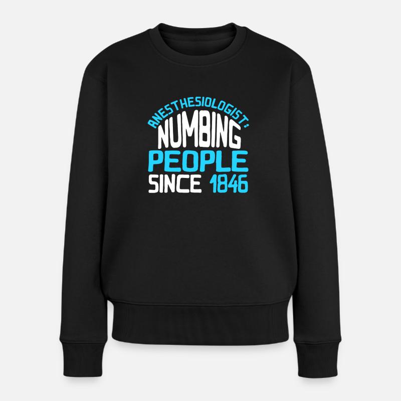 Anesthésiologie - Pull Premium bio Femme - noir