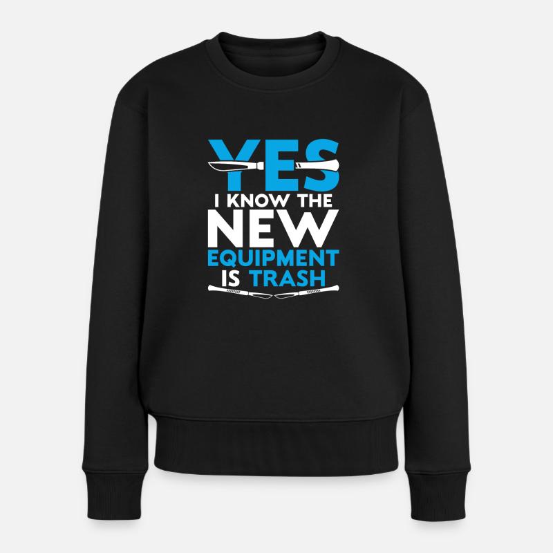 Kirurgisk teknisk assistent - Premium økologisk sweatshirt til kvinder - sort