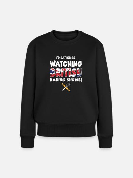 Britisch Baking Show - Frauen Premium Bio Pullover - Schwarz