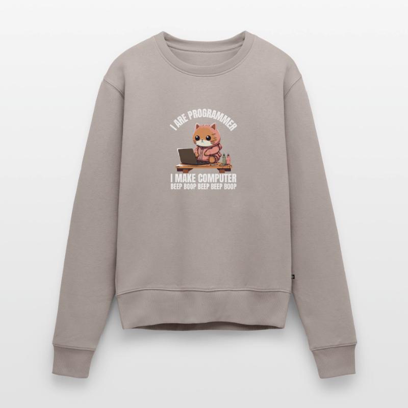 I'm a programmer. I'm doing Computer Beep Women's Premium Organic Jumper