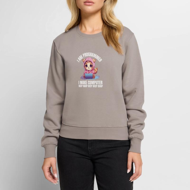I'm a programmer. I'm doing Computer Beep Women's Premium Organic Jumper