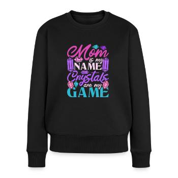Crystal Healer Mother Crystals - Women's Premium Organic Jumper - black - Front - Julia (174cm)