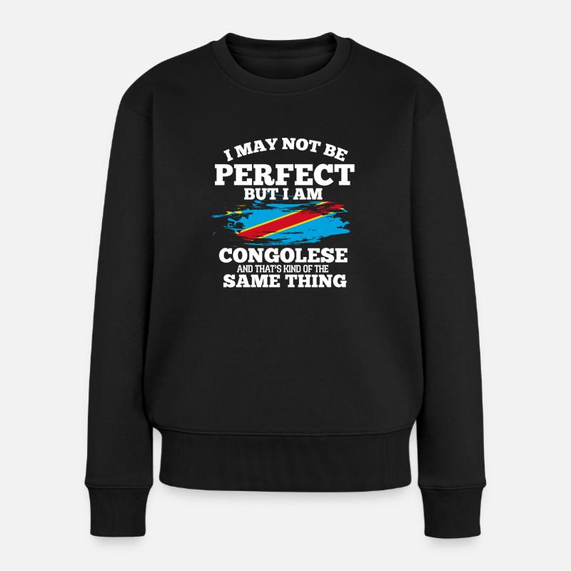 Congo - Pull Premium bio Femme - noir