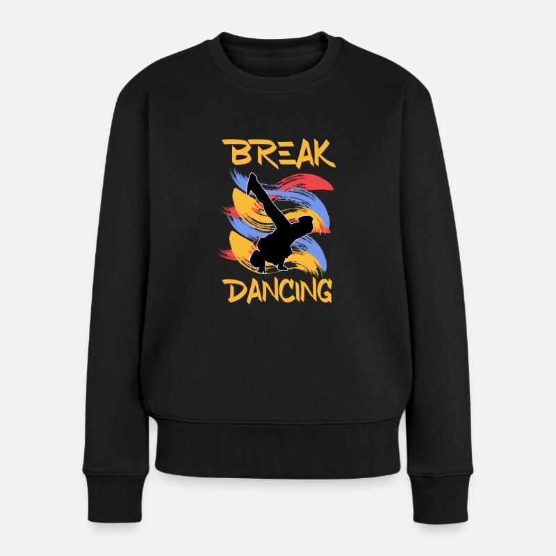 Breakdance - Pull Premium bio Femme - noir
