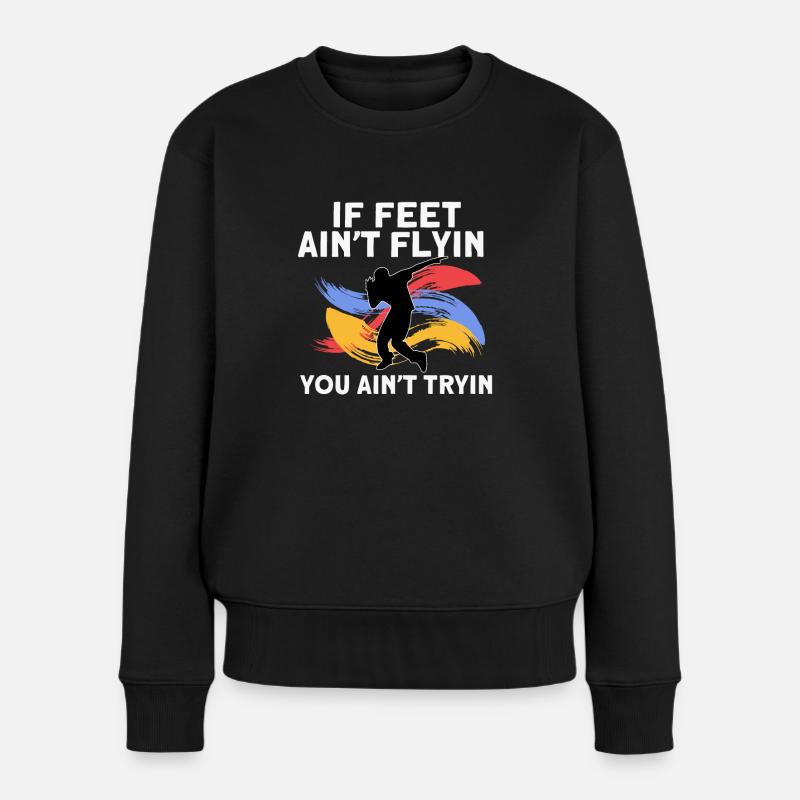 Hip-hop - Pull Premium bio Femme - noir