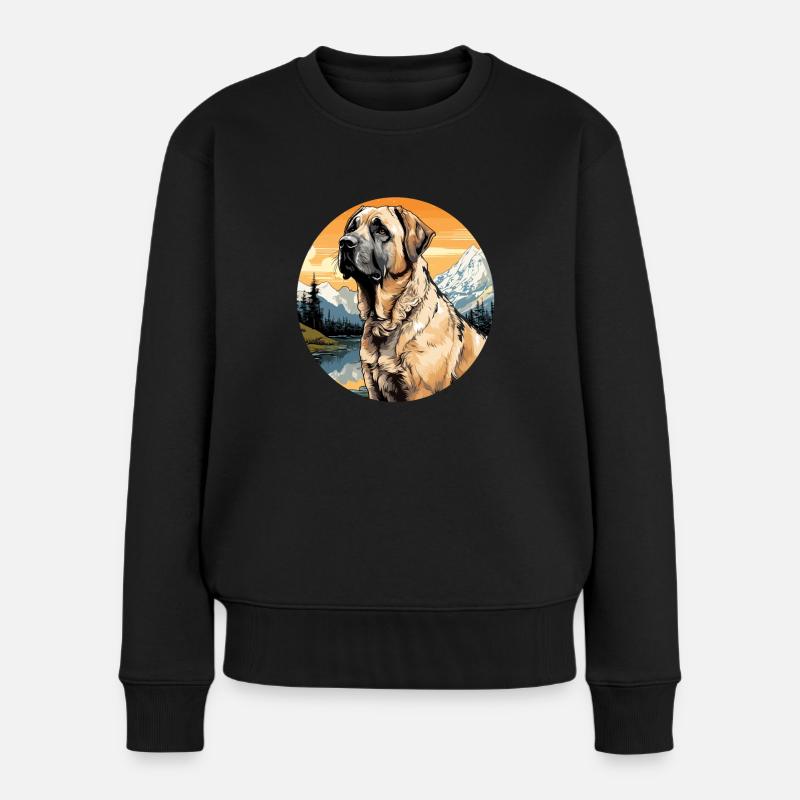 Chien Kangal - Pull Premium bio Femme - noir