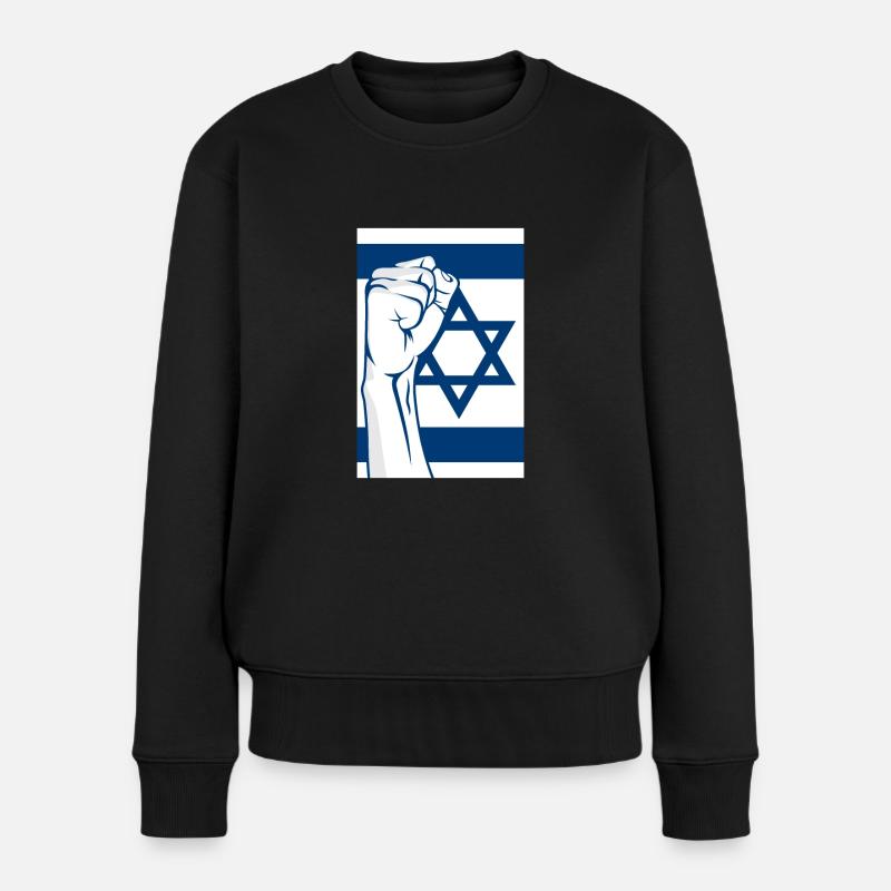 Faust Israël - Pull Premium bio Femme - noir