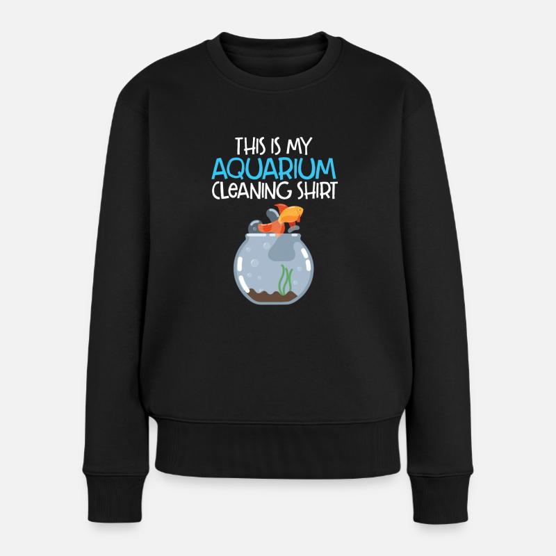 Aquarium - Pull Premium bio Femme - noir