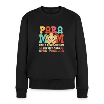 Educational Assistant Teaching Assistant Mother - Women's Premium Organic Jumper - black - Front - Julia (174cm)