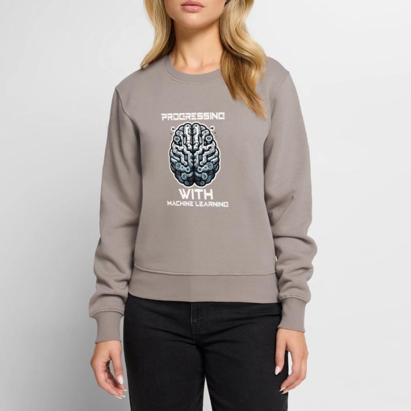 Artificial intelligence, machine learning, data Women's Premium Organic Jumper