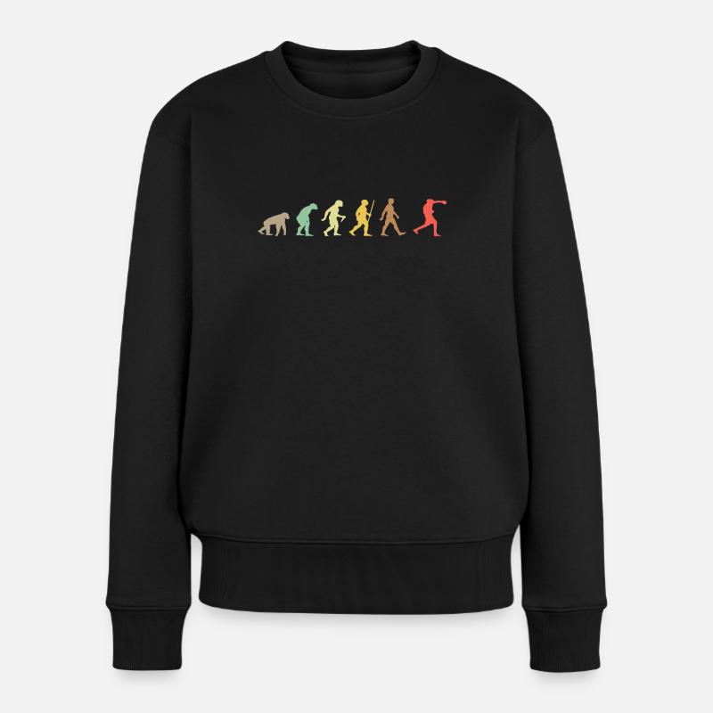 Vintage Boxing Retro Boxer Evolution - Pull Premium bio Femme - noir