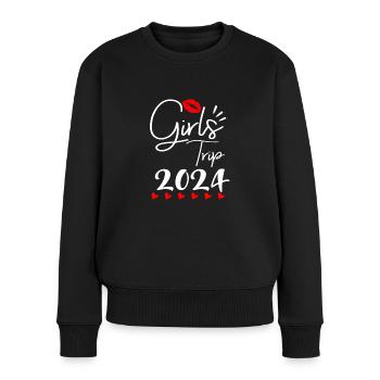 Girls Trip 2024 Girls' Tour Girls' Trip Girls' Trip - Pull Premium bio Femme - noir - Devant - Julia (174cm)
